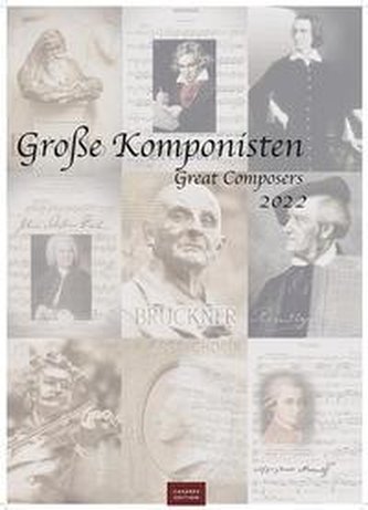 Große Komponisten 2022 - Format L 42x59cm
