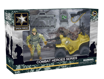 Combat Hero - voják se čtyřkolkou