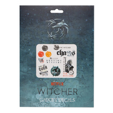 Samolepky na elektroniku The Witcher|Zaklínač: 4 listy ()