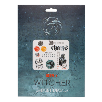Samolepky na elektroniku The Witcher|Zaklínač: 4 listy ()