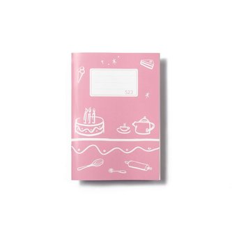 Školní sešit SVĚT523 bezdřevý - růžový