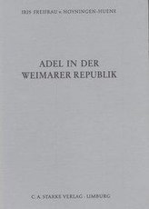 Adel in der Weimarer Republik