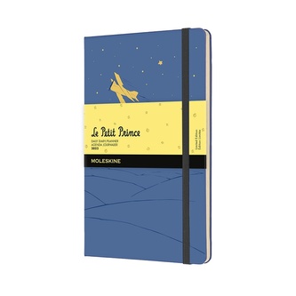 Moleskine Malý princ denní diář 2022 modrý L