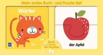 Mein erstes Buch- und Puzzle-Set Wörter
