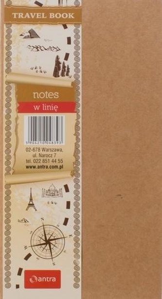 Wkład kalendarzowy - Podróżnik notes linia