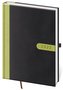 Diář 2022 Bora - černo/zelený, denní, A5