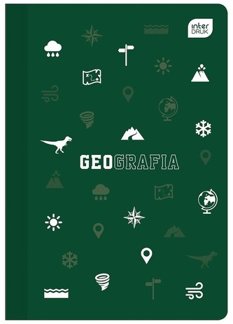 Zeszyt A5/60K kratka PP Geografia (10szt) Zeszyt A5/60K kratka PP Geografia (10szt)