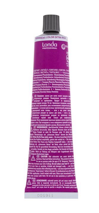 Londa Professional Permanent Colour Barva na vlasy Extra Rich Cream 60 ml 4/0 pro ženy