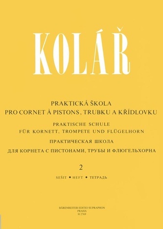 Praktická škola pro cornet a pistons, trubku a křídlovku 2