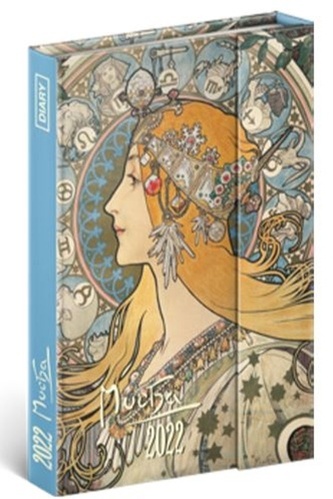 Týdenní magnetický diář Alfons Mucha 2022