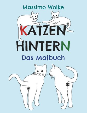 Katzenhintern - Das Malbuch