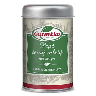 Pepř černý jemně mletý výběrový v kořence 100g