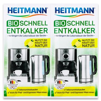 Heitmann Bio rychlo-odvápňovač vodního kamene z elektrických přístrojů 2x25g