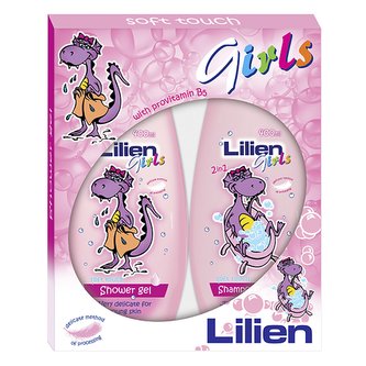 Lilien Kids for Girls dárková sada, 2x400ml