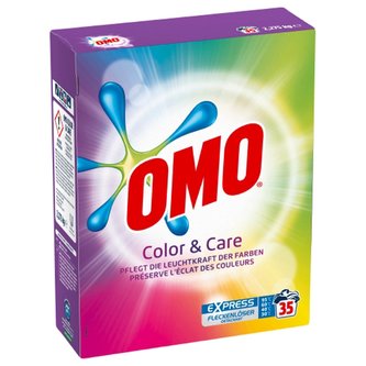 OMO prací prášek Color & Care na barevné prádlo 35PD 2,275kg