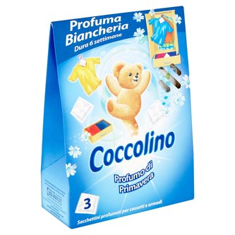 Coccolino vonné sáčky do skříně jarní vůně 3ks Coccolino vonné sáčky do skříně jarní vůně 3ks
