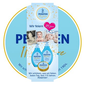 Penaten dárkové balení dětské kosmetiky pleťové mléko, šampón a krém