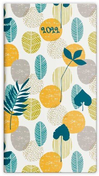 Diář 2022 Napoli - design 7, čtrnáctidenní kapesní PVC