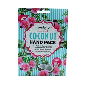 DERMA V10 kokosový zábal na ruce, kompletní sada