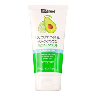 Beauty Formulas Okurka a avokádo osvěžující peeling 150ml Beauty Formulas Okurka a avokádo osvěžující peeling 150ml