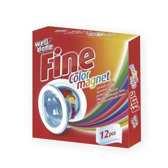 Fine Color ubrousky na praní pohlcující barvu 12ks Fine Color ubrousky na praní pohlcující barvu 12ks