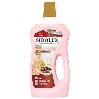 Sidolux Premium na dřevěné a laminátové podlahy - jojobový olej 750ml+250ml zdarma
