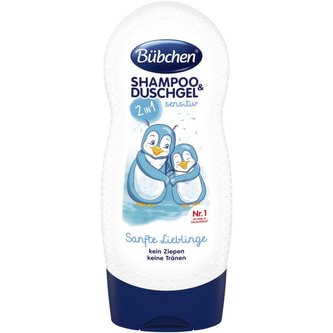 Bübchen dětský sprchový gel a šampon 2v1 Sensitiv 230ml Bübchen dětský sprchový gel a šampon 2v1 Sensitiv 230ml
