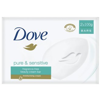 Dove micellar sensitive Tuhé mýdlo 2x100g
