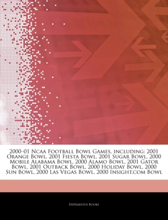 Articles on 2000a 01 NCAA Football Bowl Games, Including