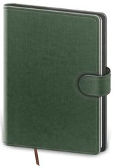 Diář 2022 Flip - zeleno/šedý, týdenní, A5