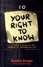 Your Right to Know