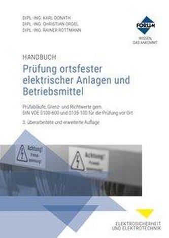 Handbuch Prüfung ortsfester elektrischer Anlagen und Betriebsmittel