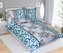 Povlečení krepové - tyrkysový orient - 140x200,70x90 cm