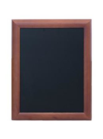 Tabule Securit UNIVERSAL nástěnná na popis křídou 40x50cm, Dark Brown, lakovaná