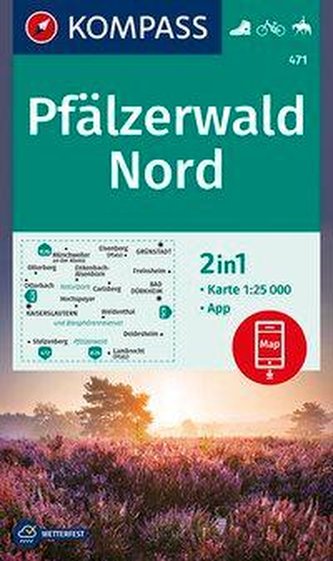 Pfälzerwald Nord 1:25 000 LZ 2021 - 2025