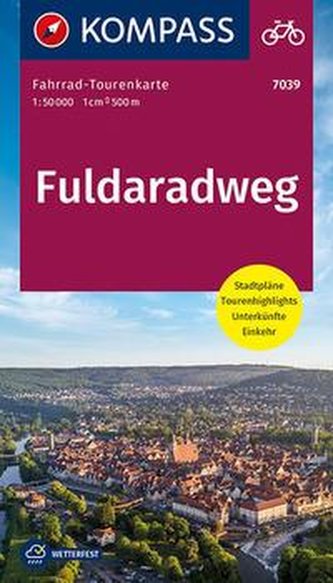 KV FTK 7039 Fuldaradweg 1:50 000