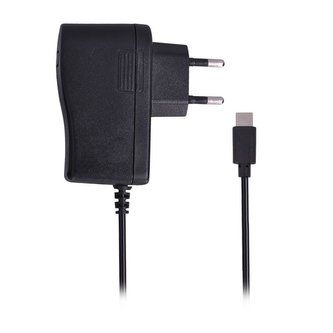 Solight USB nabíjecí adaptér, kabel s USB Typ-C konektorem, 5V/3A, AC 230V, černý