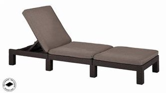 Lehátko Keter Daytona hnědé