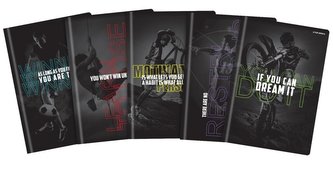 Zeszyt A5/60K linia Challenge (10szt)