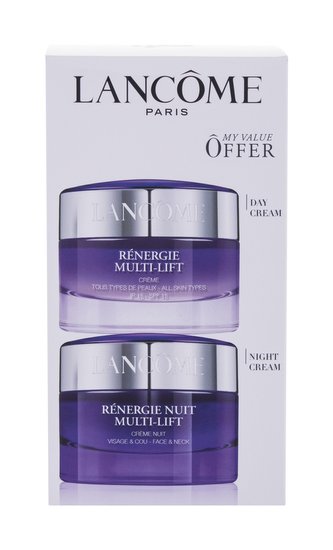 Lancôme Rénergie Multi-Lift denní pleťový krém Rénergie Multi-Lift SPF15 50 ml + noční pleťový krém Rénergie Nuit Multi-Lift 50 ml