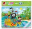Piankowe puzzle A4. Zabawne obrazki. Piraci
