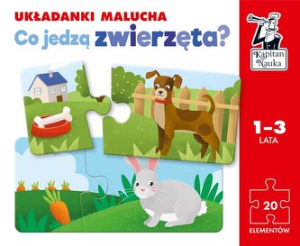 Kapitan Nauka. Co jedzą zwierzęta? Układanki.. Kapitan Nauka. Co jedzą zwierzęta? Układanki..