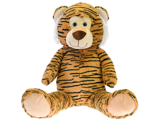 Tygr plyšový 59cm sedící 0m+