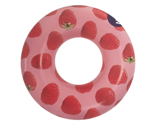 Kruh nafukovací 119cm design malina 12+ v krabičce Kruh nafukovací 119cm design malina 12+ v krabičce