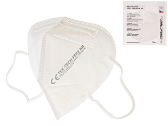 Respirátor CZ FFP2 Premium 5ks v krabičce