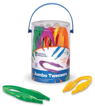 Zestaw 12 szt. Szczypce dla dzieci XXL