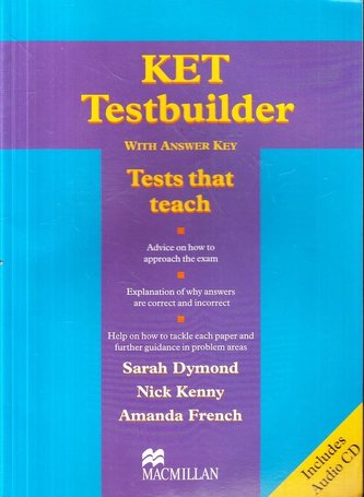 KET Testbuilder z kluczem + CD Pack NEW MACMILLAN KET Testbuilder z kluczem + CD Pack NEW MACMILLAN