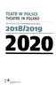 Teatr w Polsce 2020. Dokumentacja sezonu 2018/2019