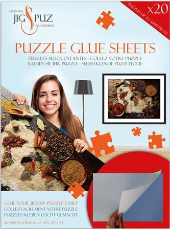 Podklejane arkusze do puzzli do 3000el