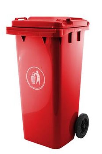 Popelnice G21 GA-120 L Červená